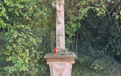 Kreuz am Friedhof in der Eichstr.